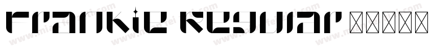 Frankie Regular字体转换
